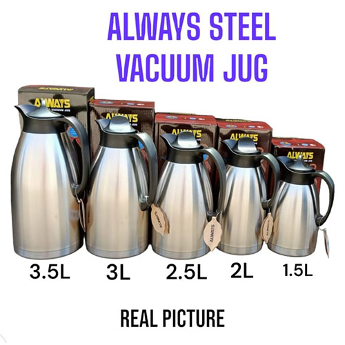 Always stainless steel vacuum jug 2L, Stainless Steel Jugs on ...