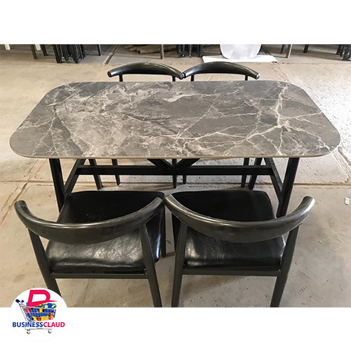 Buy on businessclaud a marble 4seater dining table