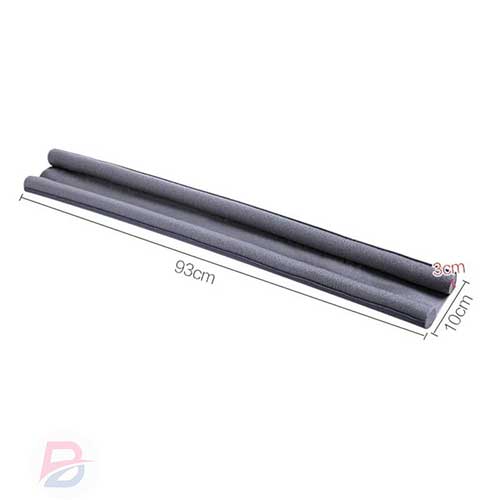 Space sealer spongy material black and grey in Korogocho