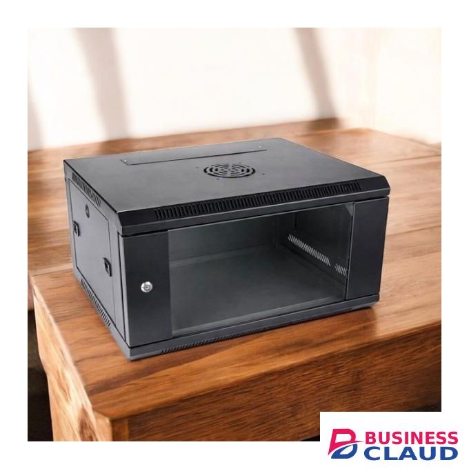Steel-Framed Easy Accessy 6U Wall Mount Data Cabinet with Transparent ...