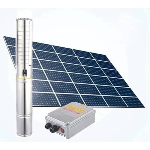 230m 3000L/Hr Premier Solar Borehole Submersible Pump Kit